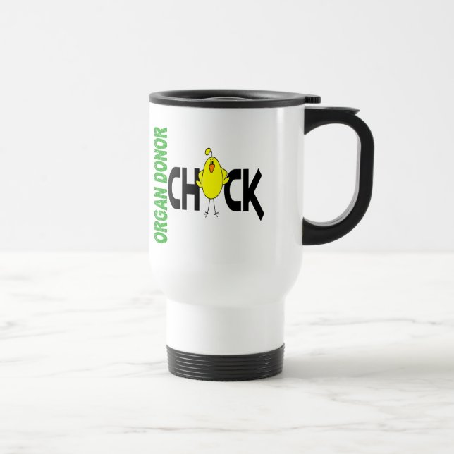 Mug De Voyage Poussin 1 de donateur d'organe (Droite)