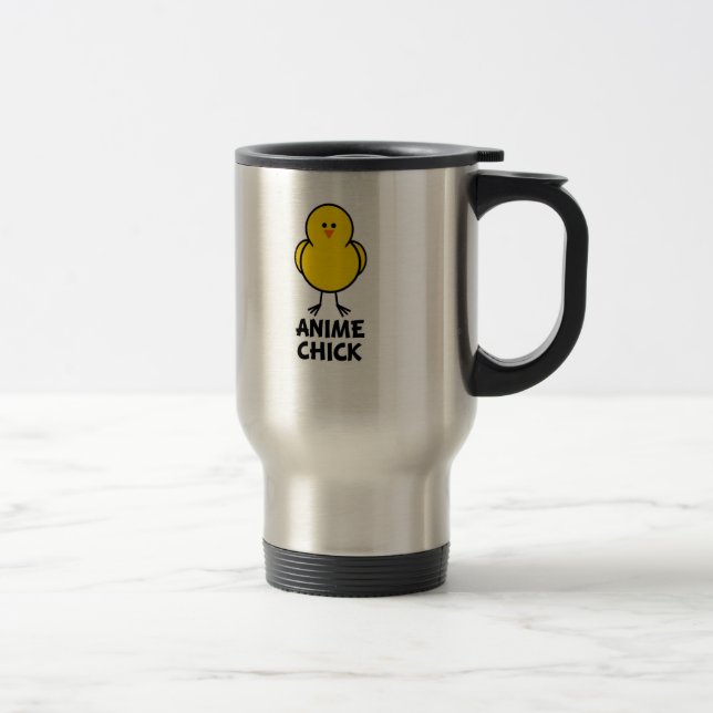 Mug De Voyage Poussin d'Anime (Droit)