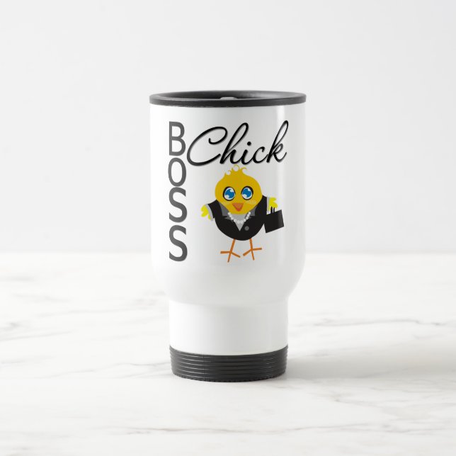 Mug De Voyage Poussin de patron (Centre)