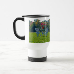 Mug De Voyage Prairie Romantique de Jardin de Table Fleurs d'Amo