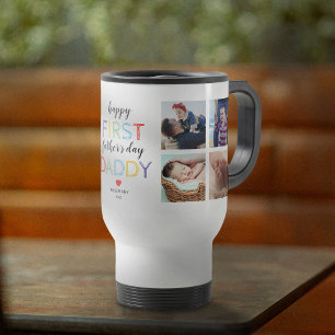 Mug De Voyage Premier collage photo de Fête des Pères