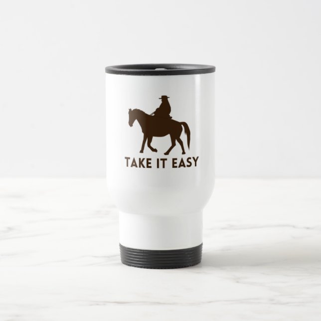 Mug De Voyage Prends-le facilement Tumbler (Centre)