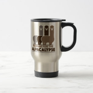 Mug De Voyage Préparation pour l'alpacalypse