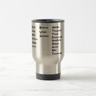 Mug De Voyage Préposé d'autobus scolaire