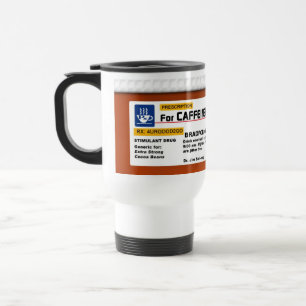 MUG DE VOYAGE PRESCRIPTION CAR/MUG - HUMOUR DE CAFÉ