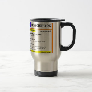 Mug De Voyage Prescription drôle de rx