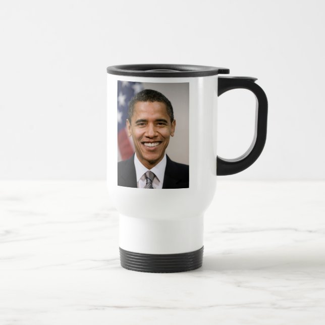 Mug De Voyage Président Barack Obama (Droite)