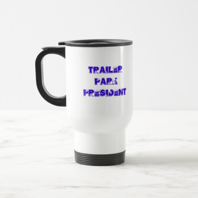 Mug De Voyage Président du parc de remorques (Gauche)