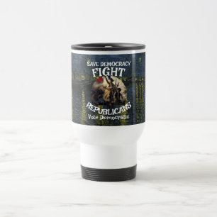 MUG DE VOYAGE PRÉSIDENT FEMA FBI FG JON OSSOFF PARTI DÉMOCRATE