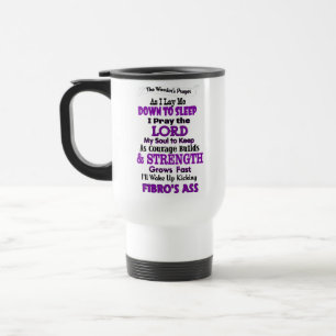 Mug De Voyage Prière du guerrier...Fibro