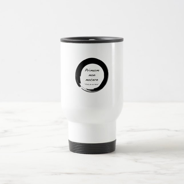 Mug De Voyage Primum Non Nocere (Centre)
