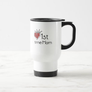 Mug De Voyage Princess Heart 1st Time Maman Tshirts et cadeaux