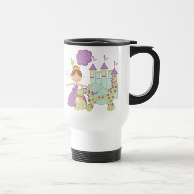Mug De Voyage Princesse de brune (Droite)