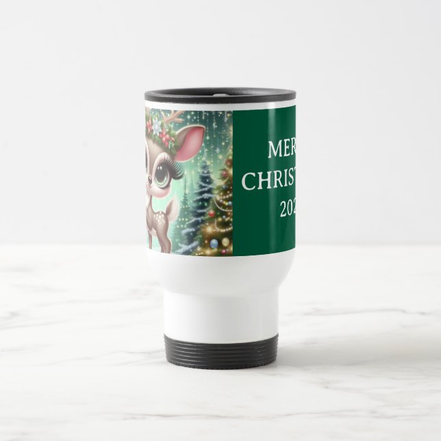 Mug De Voyage Princesse Renne de la Forêt Enchantée (Centre)