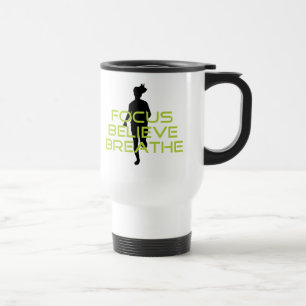 Mug De Voyage Printemps vert Focus Croire Respire