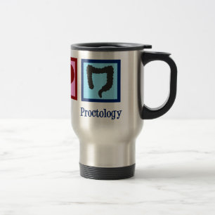Mug De Voyage Proctologie de l'amour pour la paix
