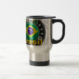 MUG DE VOYAGE PRODUITS PERSONNALISABLES DE BALLON DU BRÉSIL