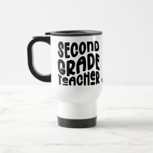 Mug De Voyage Professeur de deuxième année Appréciation 