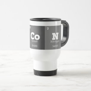 Mug De Voyage Professeur de sciences Chimie Éléments chimiques B