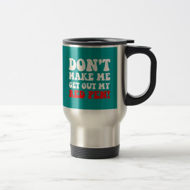 Mug De Voyage Professeur drôle (Droit)