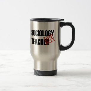 MUG DE VOYAGE PROFESSEUR QUI N'EST PAS DE SERVICE DE SOCIOLOGIE