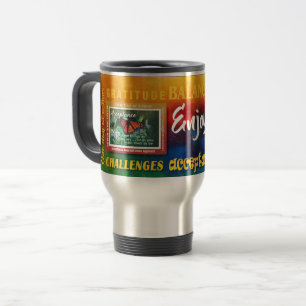 Mug De Voyage profitez aujourd'hui...inquiétez demain slogan tas