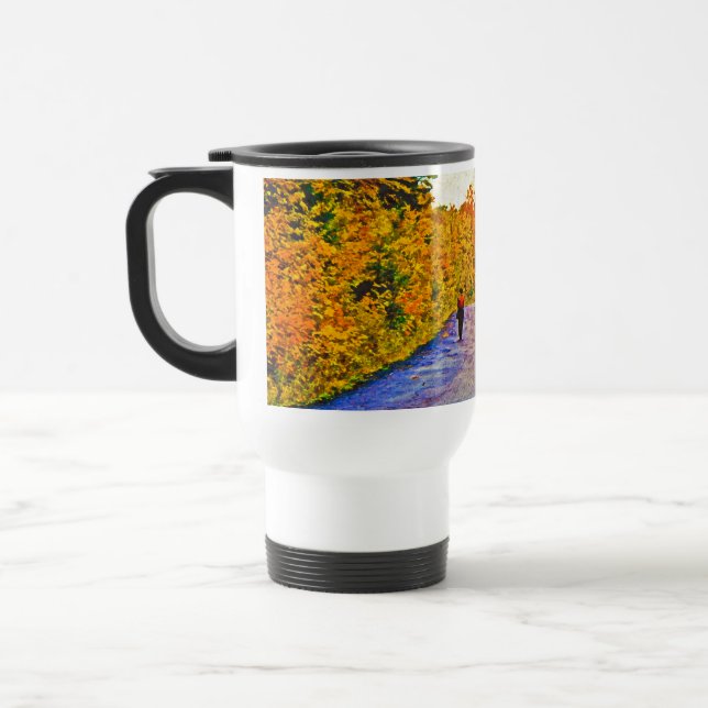 Mug De Voyage Promenade d'automne (Gauche)