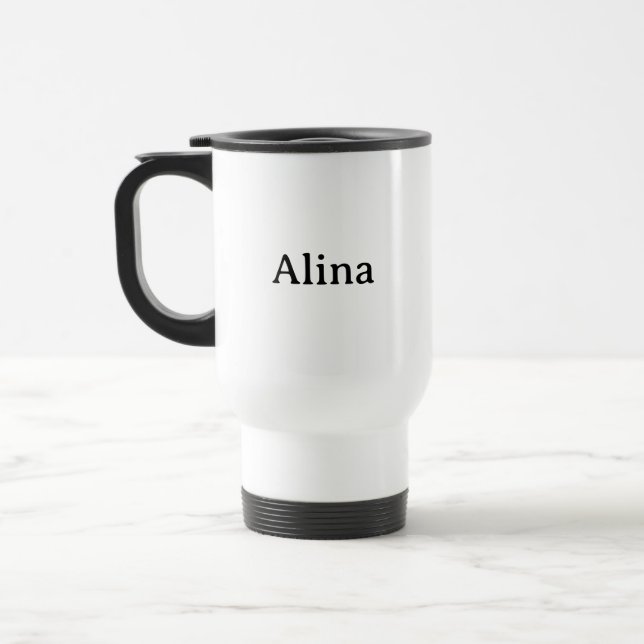 Mug De Voyage Promotion de la marque 15 oz (Gauche)