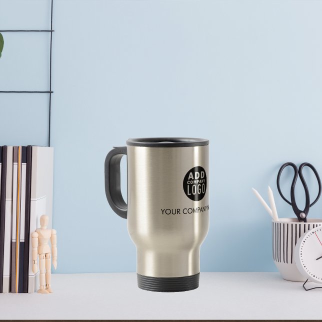 Mug De Voyage Promotion du logo d'entreprise personnalisé (Créateur téléchargé)
