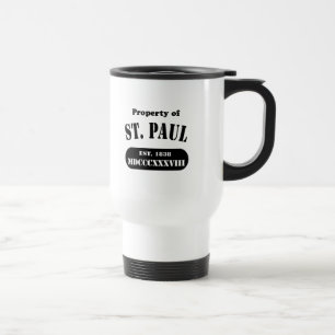 Mug De Voyage Propriété de Saint Paul