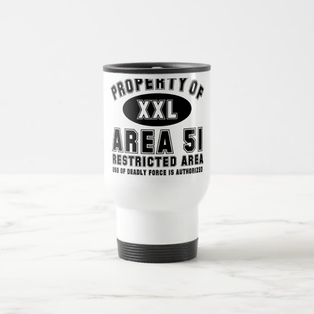 Mug De Voyage Propriété du secteur 51 (Centre)