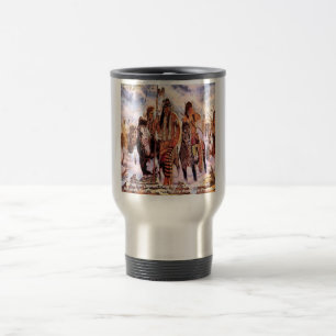Mug De Voyage Proverbe de la nature des Amérindiens Lakota