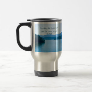 Mug De Voyage Ps 107:29 Il calme la tempête