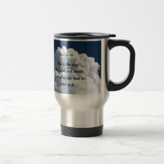 Mug De Voyage Psaume 118:24 This sont le jour du Seigneur Hath m