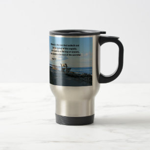Mug De Voyage Psaume 1:1 Béni est l'homme qui ne marche pas...