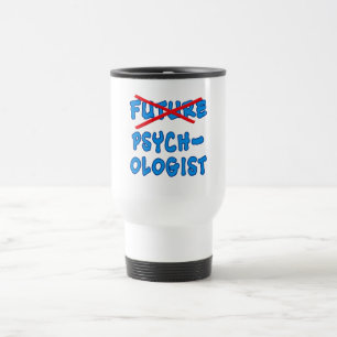 Mug De Voyage Psychologue plus futur