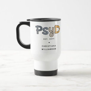 Mug De Voyage Psychologue PsyD sur mesure