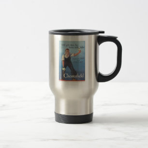 Mug De Voyage Publicité Chesterfield Cigarettes vintage