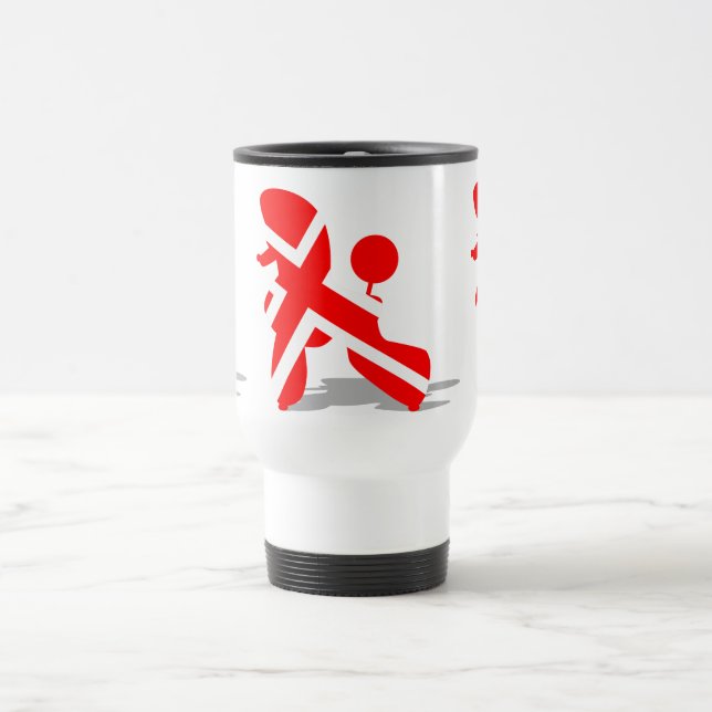 Mug De Voyage Pudel Autrichien (Centre)