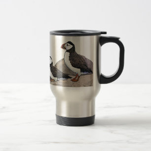 Mug De Voyage Puffins de l'Atlantique