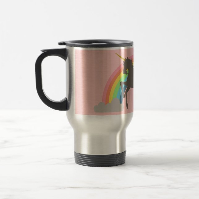 Mug De Voyage Puissance de licorne (Gauche)