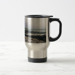 Mug De Voyage PunaluGu Plage de sable noir Hawaii Big Island