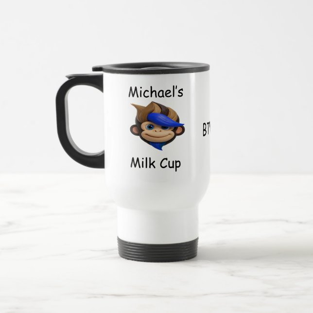 Mug De Voyage Punk singe  (Gauche)