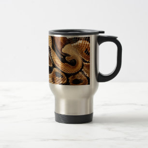 Mug De Voyage python de boule d'amants de serpent