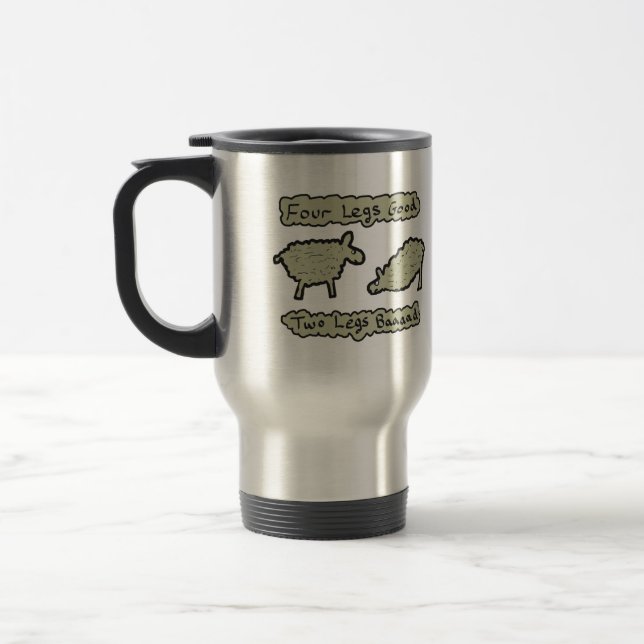 Mug De Voyage Quatre pattes (Gauche)