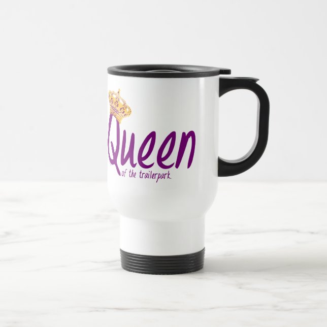 Mug De Voyage Queen of the Trailerpark (Droite)