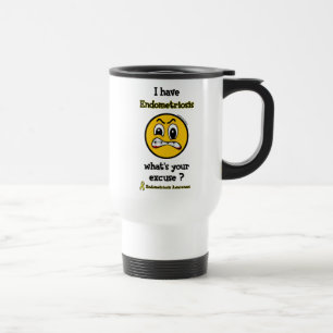 Mug De Voyage Quelle est votre excuse...L'endométriose