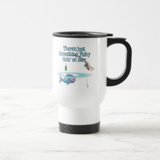 Mug De Voyage Quelque Chose De Pêcheur Qui Se Déroule Sur Un Eng