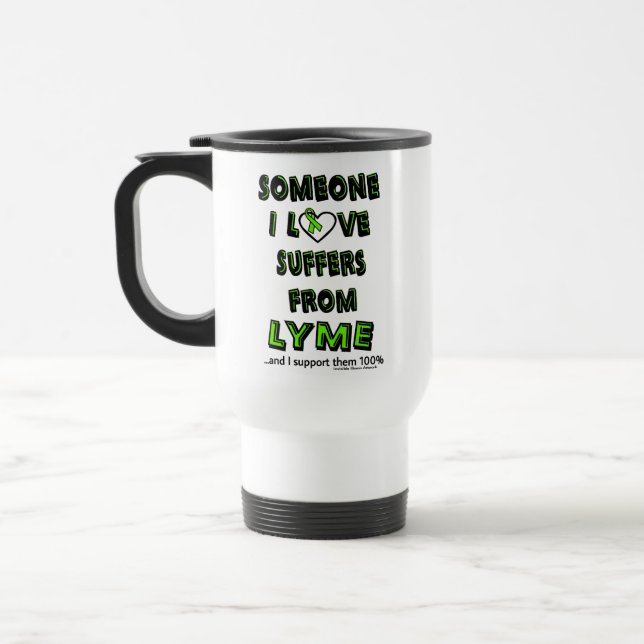 Mug De Voyage Quelqu'Un Que J'Aime...Lyme (Gauche)
