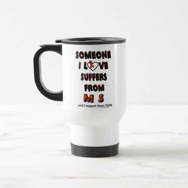 Mug De Voyage Quelqu'un que j'aime...MS (Gauche)